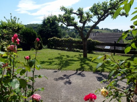 Ausblick von unserer Gästewohnung